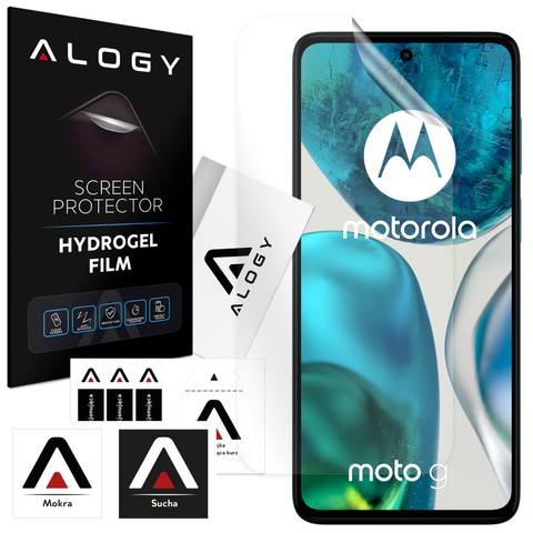 Hydrogel-Folie für Motorola Moto G52/ G72/ G82 Handy-Displayschutz Alogy Hydrogel-Folie