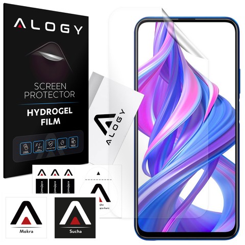 Hydrogelfolie für Honor 9X, schützender Telefonbildschirm, Alogy Hydrogelfolie