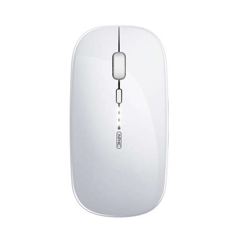 Inphic M1P Silent 2.4G Kabellose Maus (Weiß)