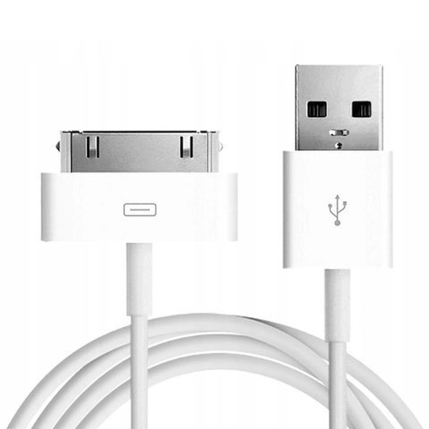 Kabel 30 Pin USB für iPhone 4 4S 3GS 3G 3 iPod iPad 2 3 - zamiennik