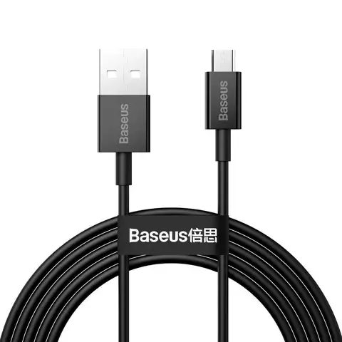Kabel USB do micro USB Baseus Superior Series, 2A, 2m (schwarz)