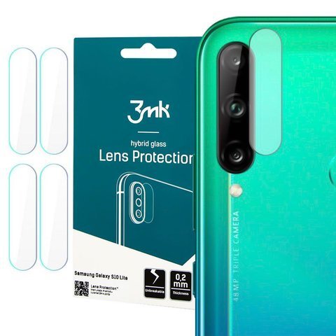 Kameraglas 3mk Hybrid Glass x4 Objektiv für Huawei P40 Lite E