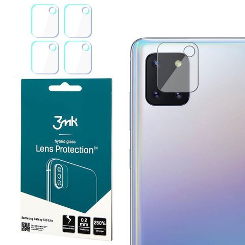 Kameraglas 3mk Hybrid Glass x4 Objektiv für Samsung Galaxy Note 10 Lite
