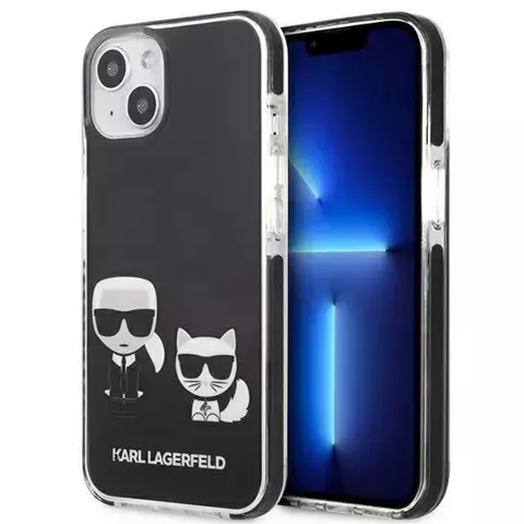 Karl Lagerfeld KLHCP13STPEKCK iPhone 13 mini 5,4" Hardcase Czarny/Schwarz Karl