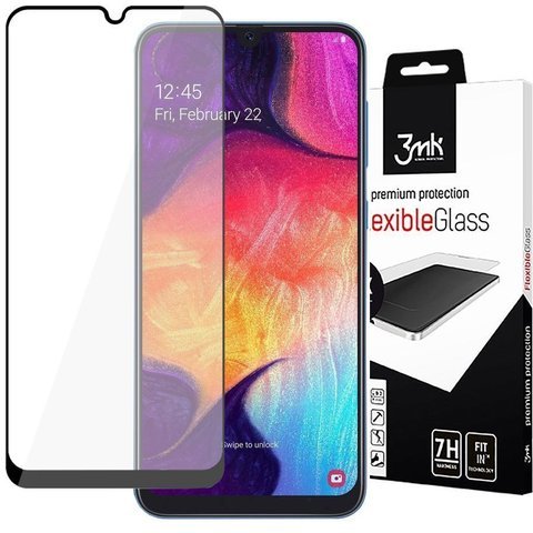 Kaufen Sie 3mk Flexible Glass Max 7H für Samsung Galaxy A30S/A50/A50S Schwarz