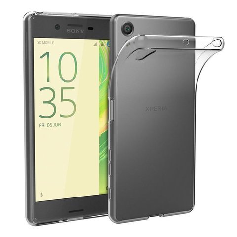 Kristall 0,3 mm Silikonhülle Gummi für Sony Xperia X