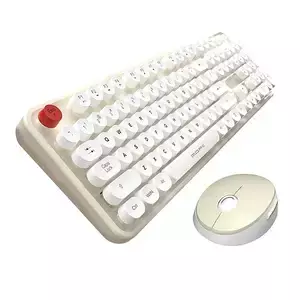 MOFII Sweet 2.4G Kabelloses Tastatur-Maus-Set (Weiß-Beige)