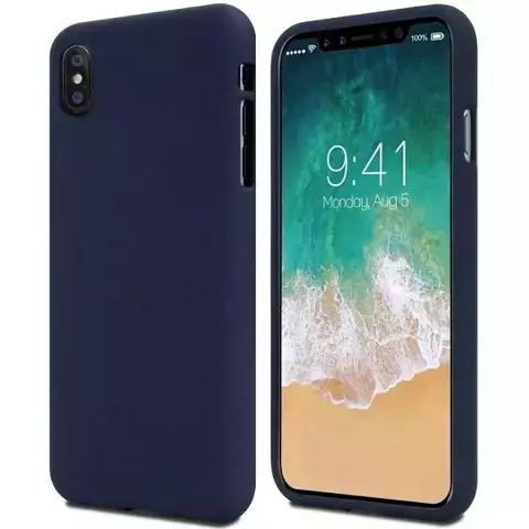 Mercury Soft-Telefonhülle für iPhone 12 Pro Max blau/mitternachtsblau