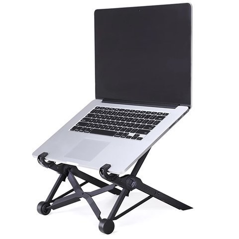 Nextstand K2 tragbarer klappbarer Schreibtischständer, schwarzer Ständer
