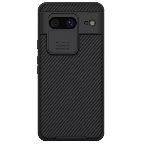 Nillkin CamShield Pro Case mit Kameraabdeckung für Google Pixel 8 – Schwarz