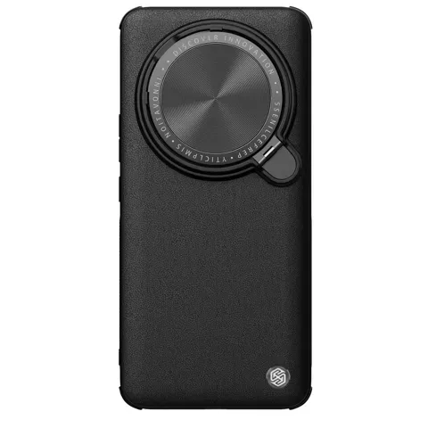 Nillkin CamShield Prop Leder-Magnethülle für Xiaomi 14 Ultra – Schwarz