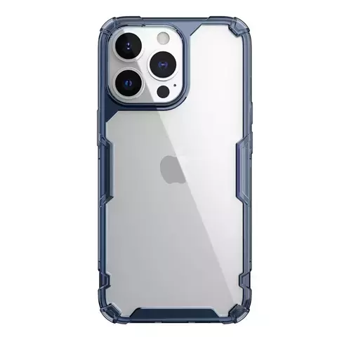 Nillkin Nature Pro Hülle für iPhone 13 Pro Max gepanzerte Hülle blaue Hülle