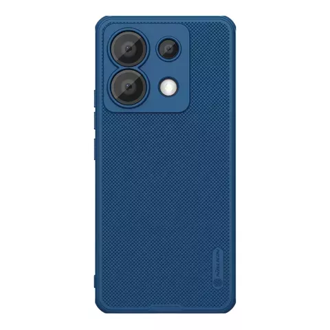 Nillkin Super Frosted Shield Pro Hülle für Xiaomi Redmi Note 13 Pro 5G / Poco X6 5G – Blau