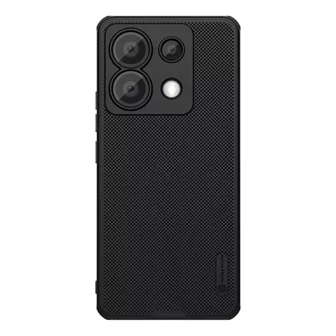 Nillkin Super Frosted Shield Pro Hülle für Xiaomi Redmi Note 13 Pro 5G / Poco X6 5G – Schwarz