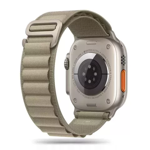 Nylon Pro Nylonarmband für Apple Watch 4 / 5 / 6 / 7 / 8 / 9 / SE / Ultra 1 / 2 (42 / 44 / 45 / 49 mm), Grün