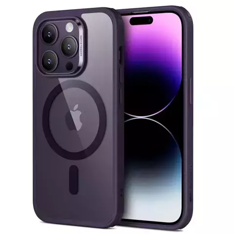 Passend für Handy ESR CH HaloLock für MagSafe für iPhone 14 Pro Clear/ Purple