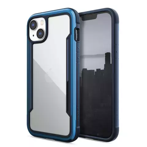 Raptic Shield Case iPhone 14 gepanzerte Hülle blau