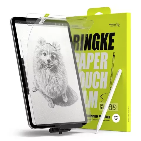 Ringke Paper Touch Schutzhülle 2er-Pack für Apple iPad Pro 13 7 / 2024 Clear