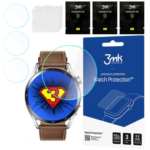 Schutzhülle für Huawei Watch GT 3 46 mm – 3mk Watch Protection™ v. ARC