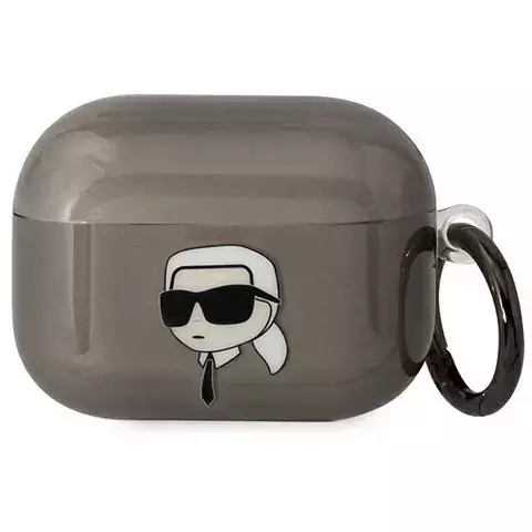 Schutzhülle für Kopfhörer Karl Lagerfeld für AirPods Pro cover schwarz/schwarz Karl`s Head