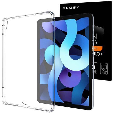 ShockProof Alogy Case für Apple iPad Air 4 2020/5 2022 Klarglas