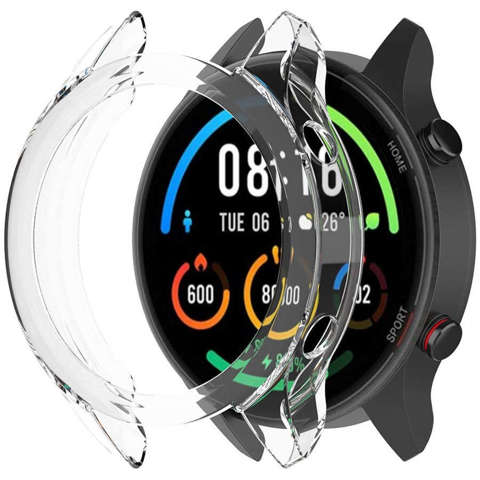 Silikonhülle Alogy für Xiaomi Mi Watch Color Sport Transparent