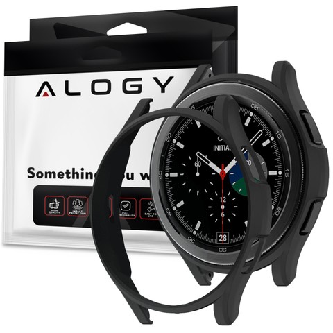 Silikonhülle für Huawei Watch GT 2 Sport / Classic 46mm Alogy Hülle Schwarz