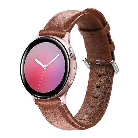 Smartwatch Armband Elegance Universalarmband für 22mm braun/braun