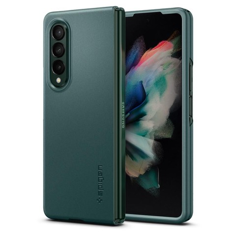 Spigen AirSkin Schutzhülle für Samsung Galaxy Z Fold 3 5G Grün