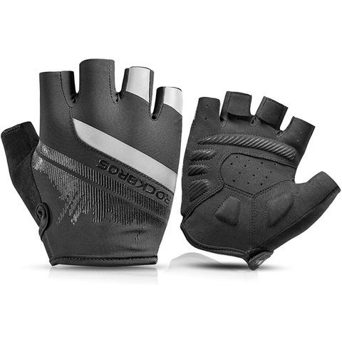 Sport Radfahren Fahrradhandschuhe Fahrradhandschuhe XL RockBros fingerlose Handschuhe