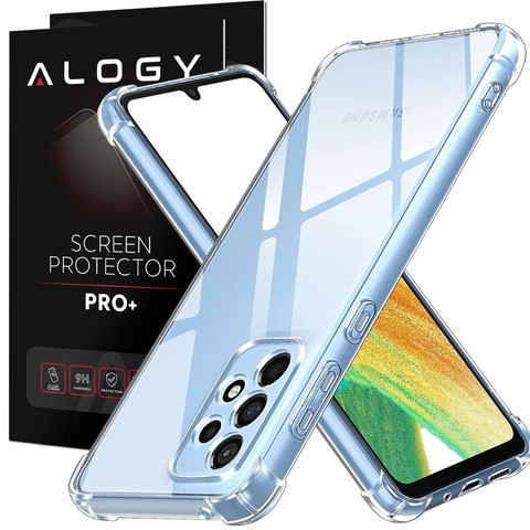 Stoßfestes Alogy Case für Samsung Galaxy A73 / A73 5G Klarglas