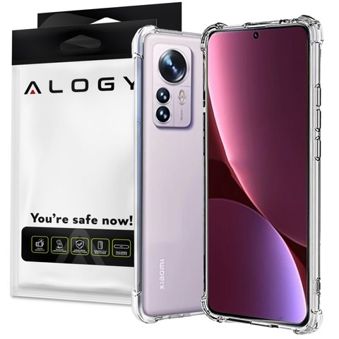 Stoßfestes Alogy Case für Xiaomi 12 Pro Clear