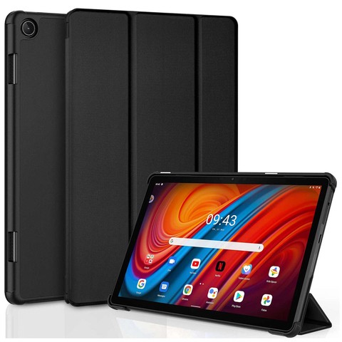 Tablet-Hülle für Lenovo Tab M10 3gen 3 GEN 10.1 2022 TB328FU TB328XU Gehäuse Case Alogy Book Cover Schwarz