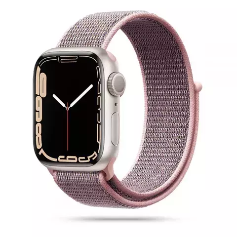Tech-Protect Nylon Apple Watch 4 / 5 / 6 / 7 / 8 / se (38 / 40 / 41 mm) rosa Sand