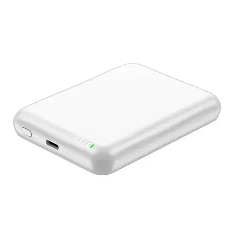 Vipfan F12 magnetische Powerbank, 20W 5000mAh (weiß)