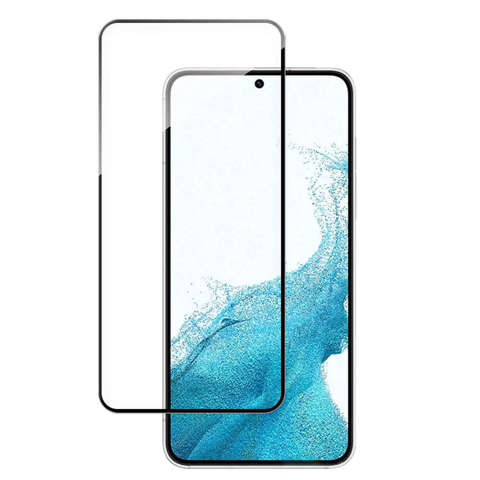 Vollbild-Hartglas mit Rahmen 3D Edge Nano Flexi Glass für Samsung Galaxy S22