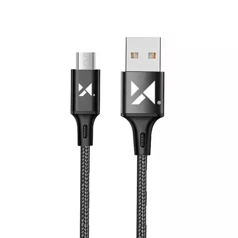 Wozinsky Kabel USB - microUSB 2.4A 1m schwarz (WUC-M1B)