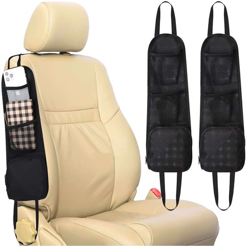 2x Side Car Organizer Seat Autositzbezug Alogy Car Schwarz