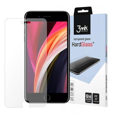 3mk HardGlass Panzerglas für Apple iPhone 6 / 6S / 7/8 / SE 2022/2020