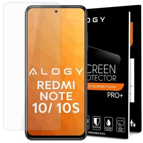 Alogie gehärtetes Glas für den Bildschirm für Xiaomi Redmi Note 10 / 10s