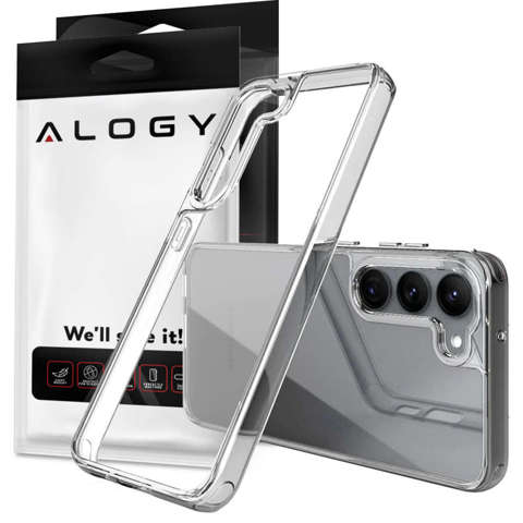 Alogy Hybrid Clear Case für Samsung Galaxy S23 Plus Transparent