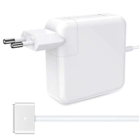 Alogy Ladegerät MacBook Ladegerät Apple MacBook MagSafe 2 T-Typ 60W Netzteil Weiß