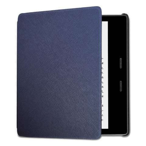 Alogy Slim Leder Smart Case für Kindle Oasis 2/3 Marineblau