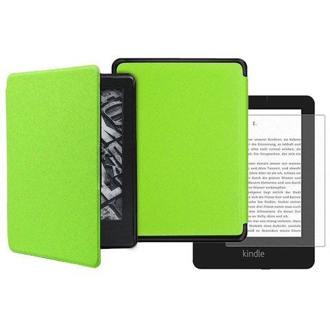 Alogy Smart Case Kindle Paperwhite 4 grünes Glas