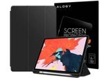 Alogy Smart Case für Apple iPad 10.2 2019 7Gen Schwarz Alogy Glas