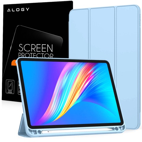 Alogy Smart Case für Apple iPad Pro 11 2021 Blaues Glas