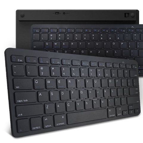 Alogy Universelle kabellose Bluetooth-Tastatur Schwarz