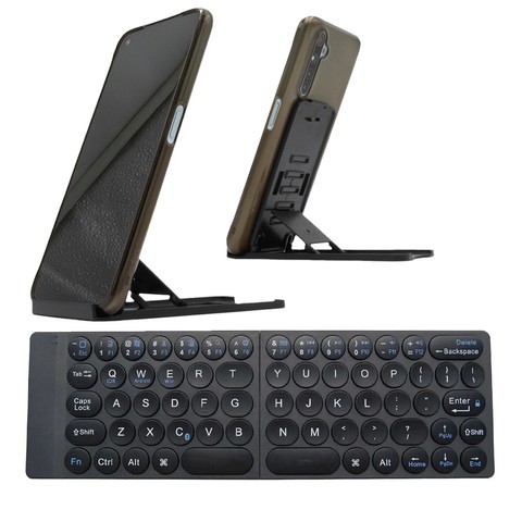 Alogy Wireless Bluetooth Folding Keyboard für Win / iOs / Android Desk Stand