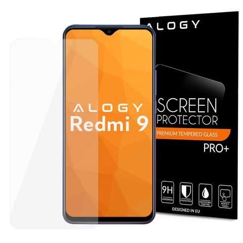 Alogy gehärtetes Glas für Bildschirm für Xiaomi Redmi 9