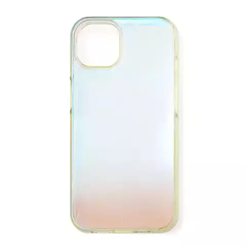 Aurora Case Hülle für iPhone 12 Neon Gel Blue Cover